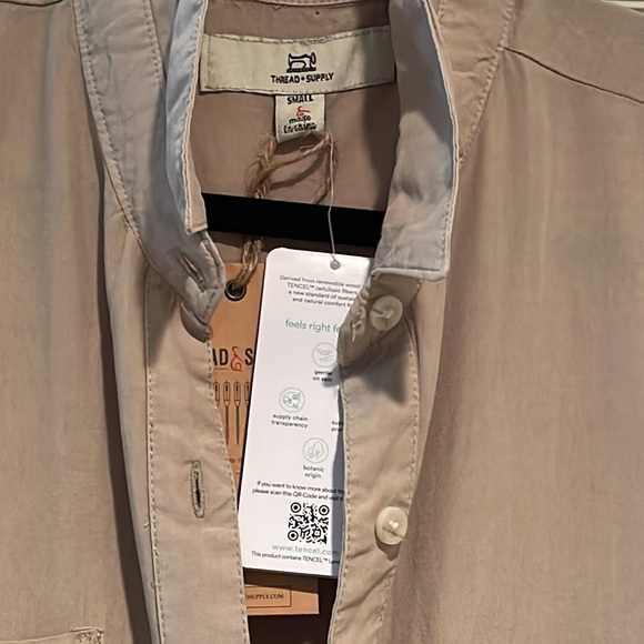 NWT Thread +Supply Khaki dress size small - Picture 3 of 7